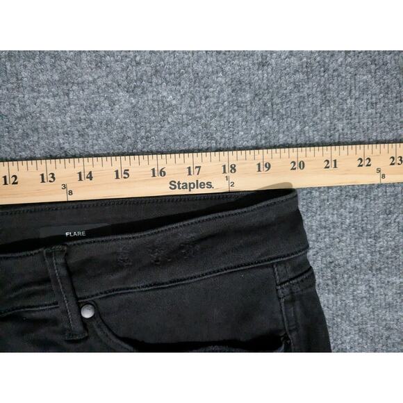 Judy Blue Flare Jeans Womens Plus Size 22W Denim Black - Picture 4 of 12